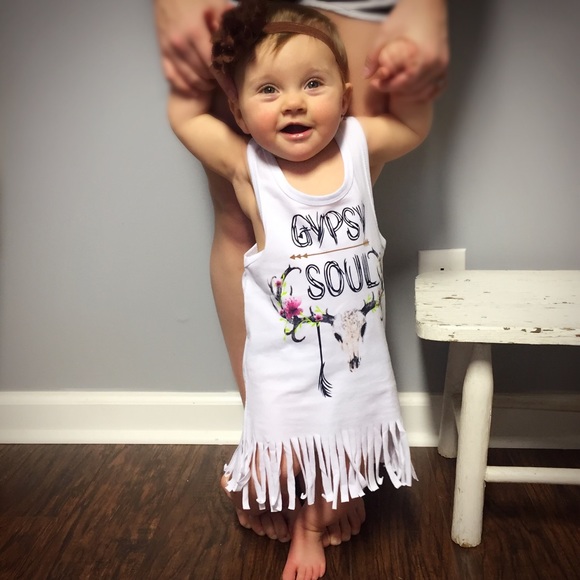 ❤️LAST ONE❤️ “Gypsy Soul” Fringe Tunic Dress - Picture 7 of 7